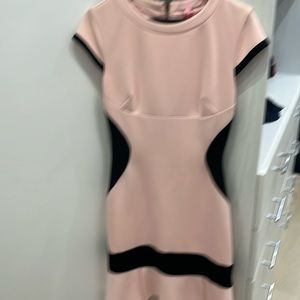 Ted Baker Scuba pink dress